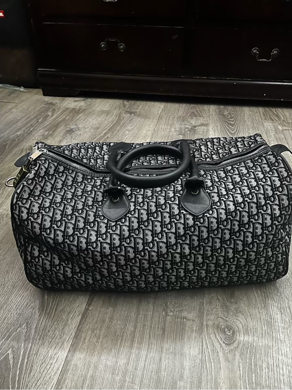(Pre-Owned) Christian Dior duffle bag - Picture 3 of 7